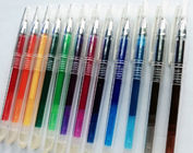 Ровный пишущ 20 цветам стираемую ручку шарика трением геля