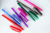 Покрытые ручки чернил трением стираемые с мягким сжатием