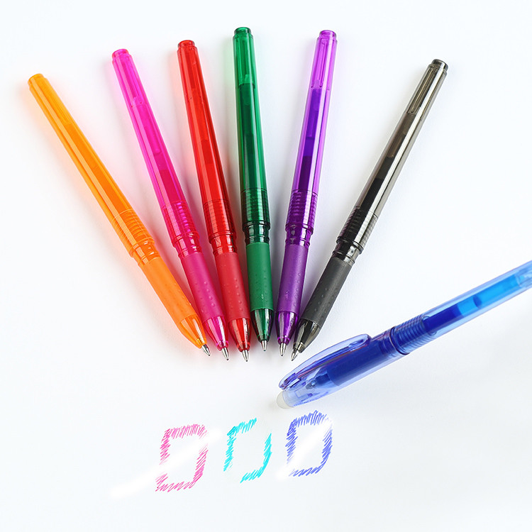 Multi ручки Clicker цвета 0.7mm стираемые для офиса и школы